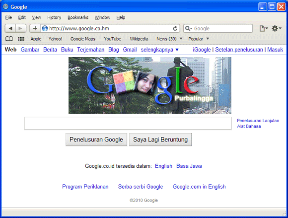 Google Doodle Hari Mulya
